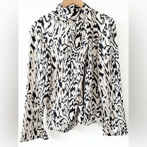 H&M wrap over blouse